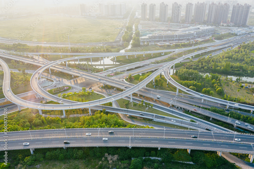 Fototapeta premium road in city