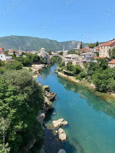 Fototapeta Naklejka Na Ścianę i Meble -  view of the bay of kotor montenegro