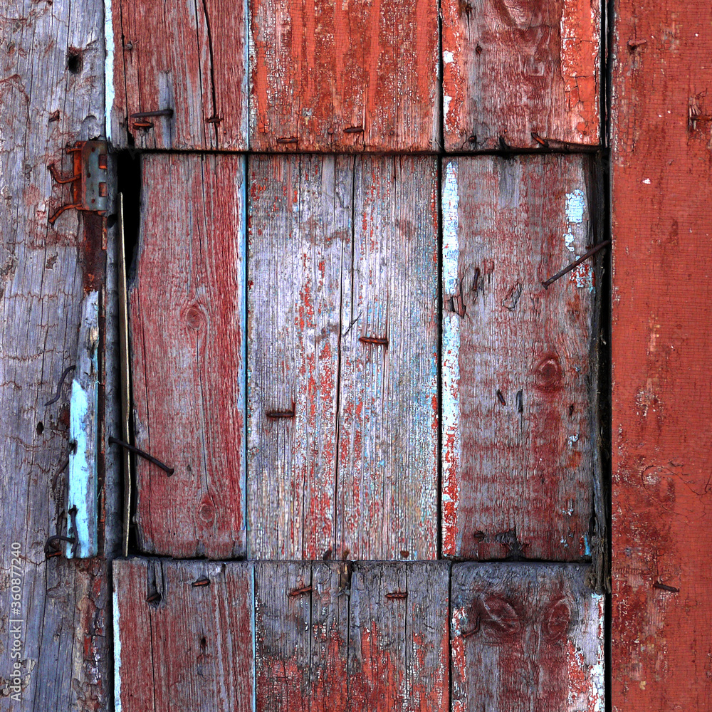 Multicolored covers of coal sheds and bins Multicolored covers of coal sheds and bins