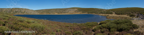 Laguna de las Yeguas at Lago de Sanabria near Galende,Zamora,Castile and León,Spain,Europe