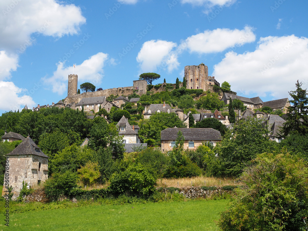 panorama sur Turenne - Corrèze