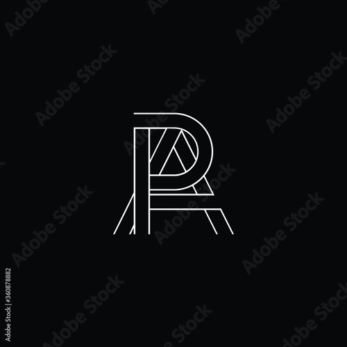 Professional Innovative Initial AP logo and PA logo. Letter AP PA LOGO Minimal elegant Monogram. Premium Business Artistic Alphabet symbol and sign