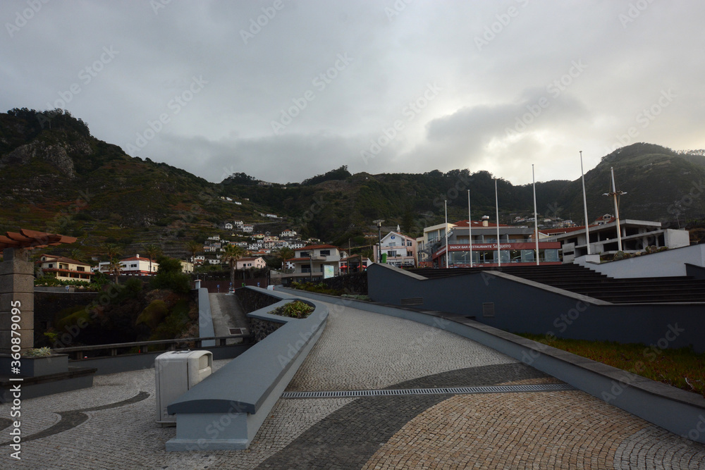 The wild coast of Madeira