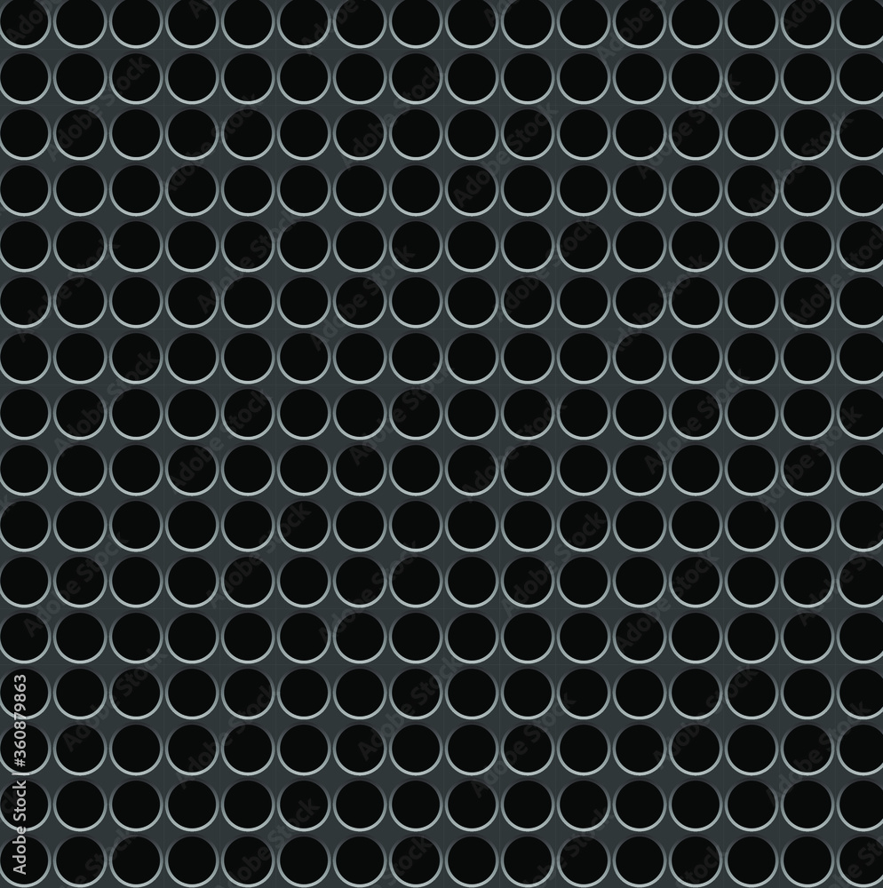 grey hole and dot pattern.Black and grey alot circle pattern background grey hole and dot pattern.Black and grey alot circle pattern background
