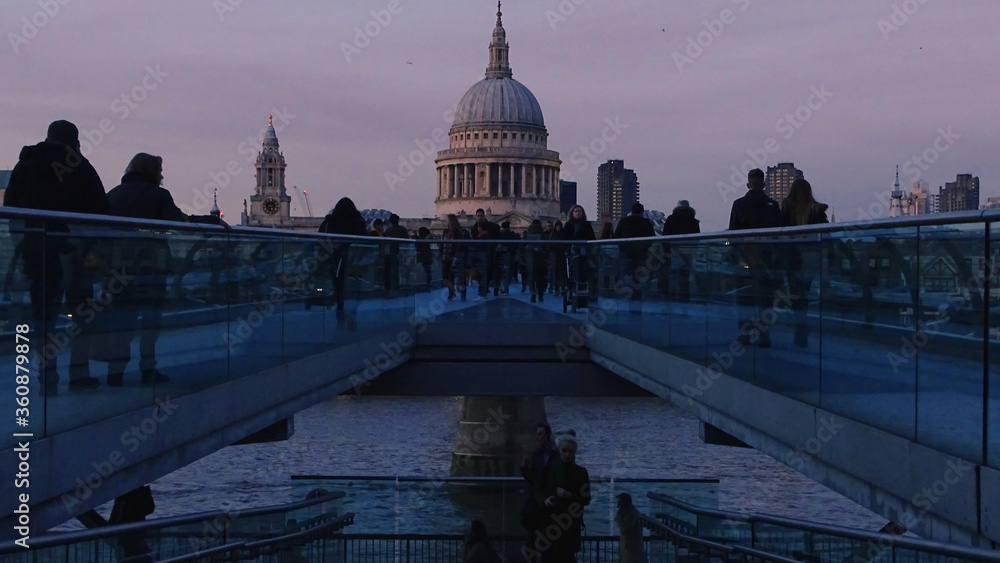 Fototapeta premium London city at night