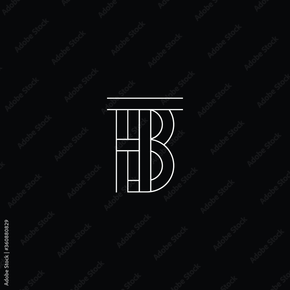 Professional Innovative Initial BT logo and TB logo. Letter BT TB LOGO Minimal elegant Monogram. Premium Business Artistic Alphabet symbol and sign Professional Innovative Initial BT logo and TB logo. Letter BT TB LOGO Minimal elegant Monogram. Premium Business Artistic Alphabet symbol and sign