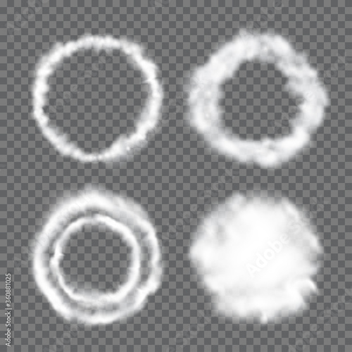 Circular cloud frames