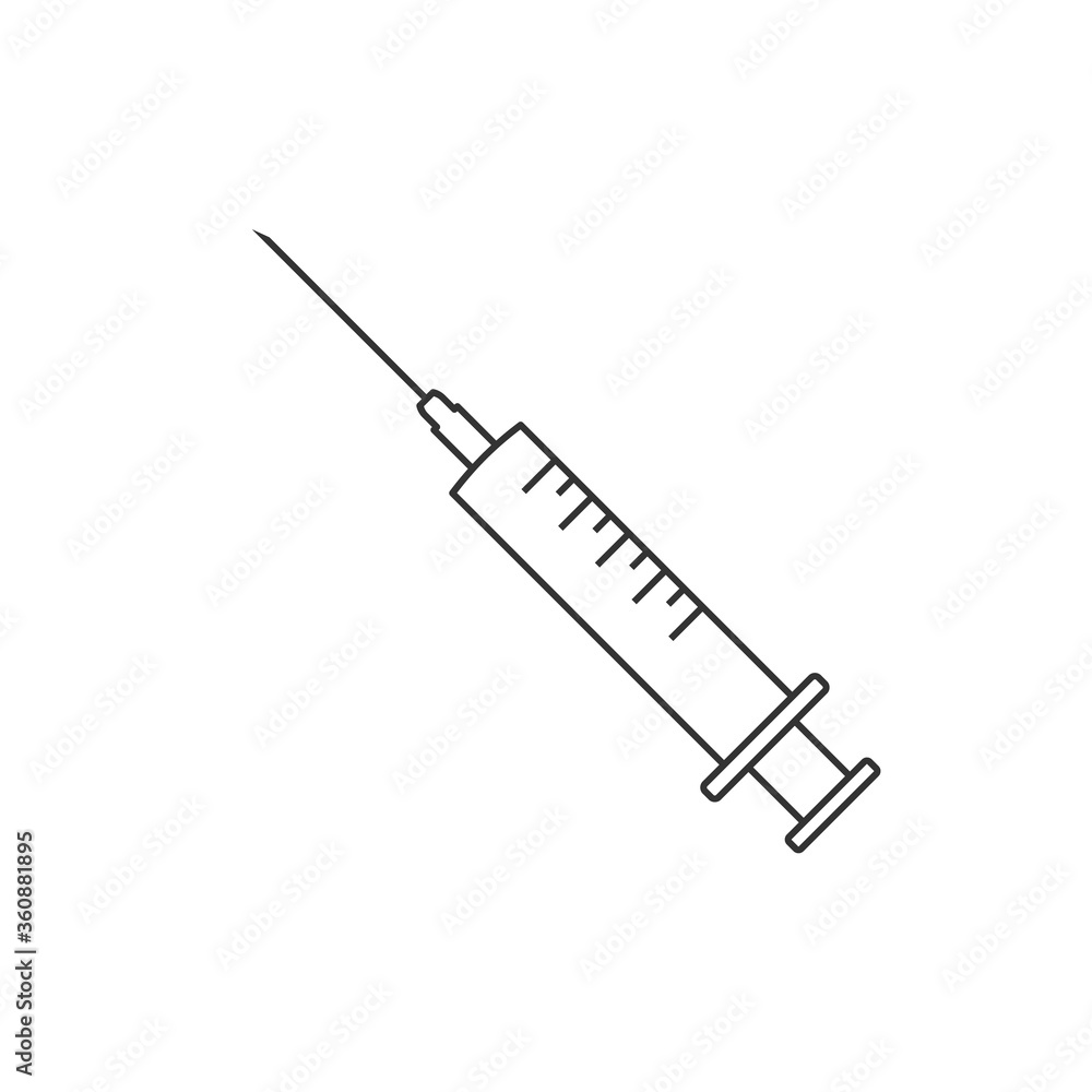 Syringe Clip Art Black And White