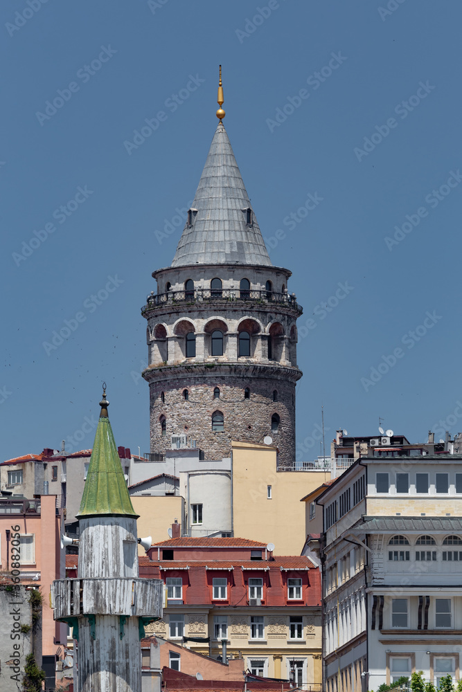 Galata Tower in Istanbul, Turkey Galata Tower in Istanbul, Turkey