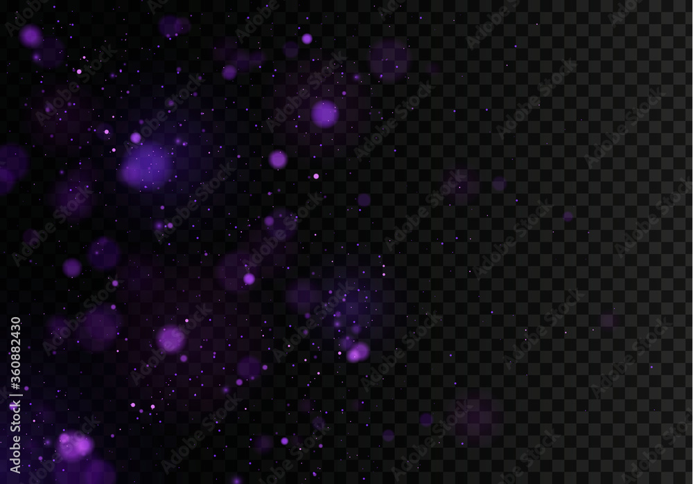 Obraz premium Bokeh dust light