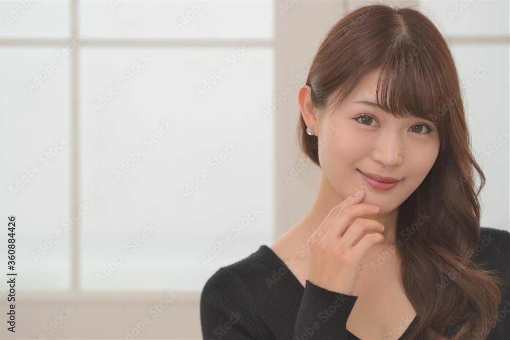 美しい日本人女性の容姿stock Photo Adobe Stock