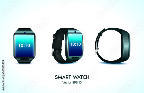 Realistic smartphone template mockup for user experience presentation. Stylish concept design for websites, applications