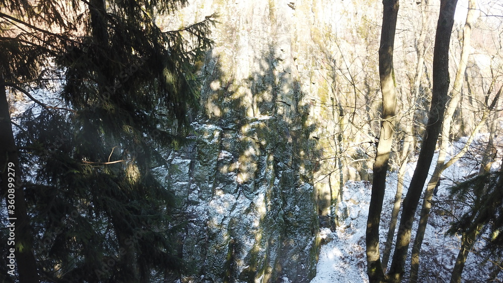 Obraz premium Spitzberg bei Oderwitz (Sachsen)