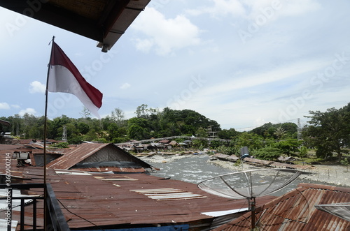 Bukit lawang village and jungle, sumatra