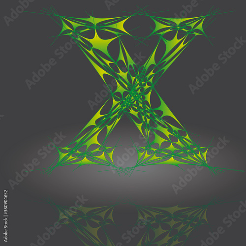 Polygonbuchstabe X17