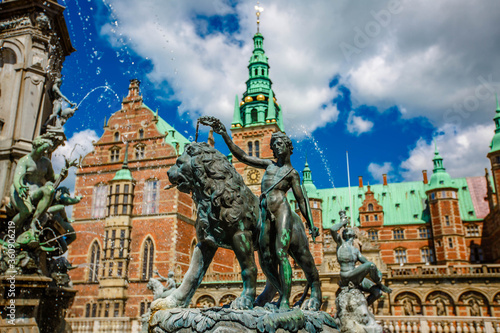 Frederiksborg Castle, an Impressive Renaissance Architecture in Hillerod Town of Denmark