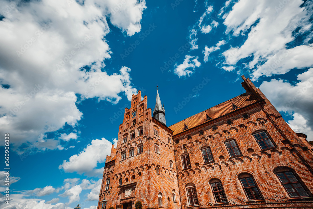 Fototapeta premium Egeskov castle in the Denmark