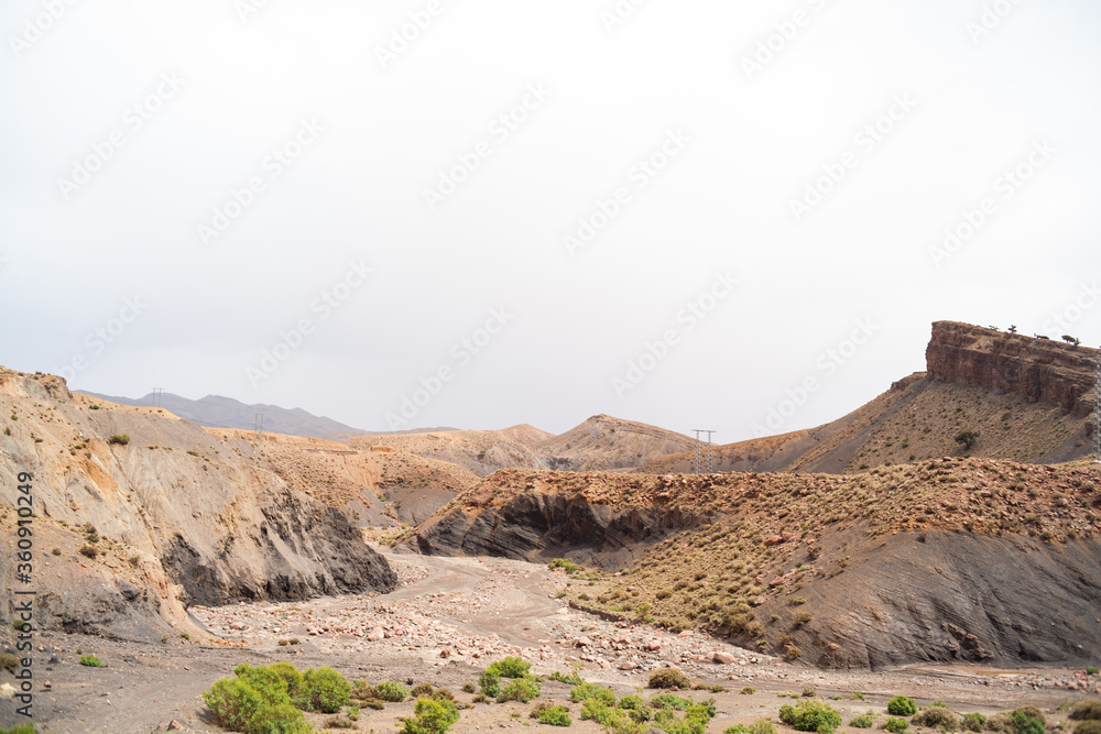 Road trip from the coast near Nador via Fes and the Atlas Mountains to the desert of the Sahara