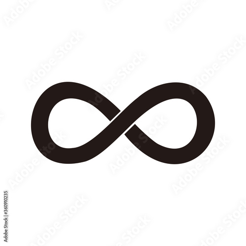 infinity icon symbol illustration sign