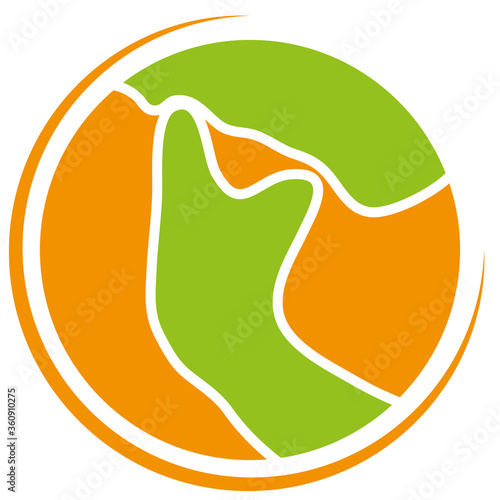 Kiefer, Kieferorthopädie, Medizin, Logo