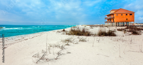 Navarre Beach on the Gulf of Mexico in Florida USA