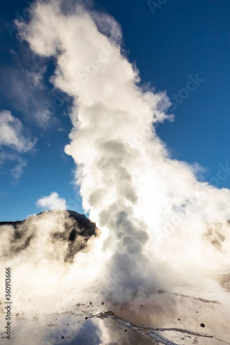 El Tatio geysers , San Pedro de Atacama, Chile.