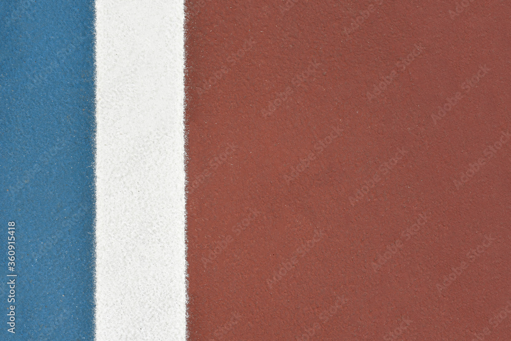 Fototapeta premium Red and Blue Asphalt Texture