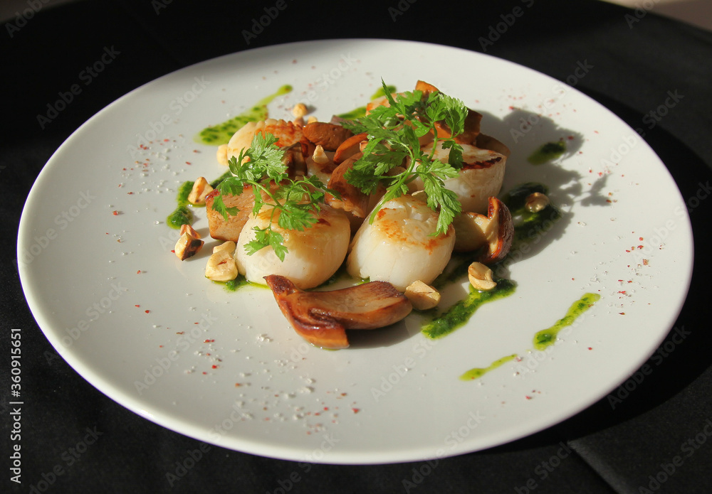 Sea scallops salad Sea scallops salad