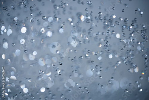 Wallpaper Mural Falling water drops - rain in macro detail Torontodigital.ca