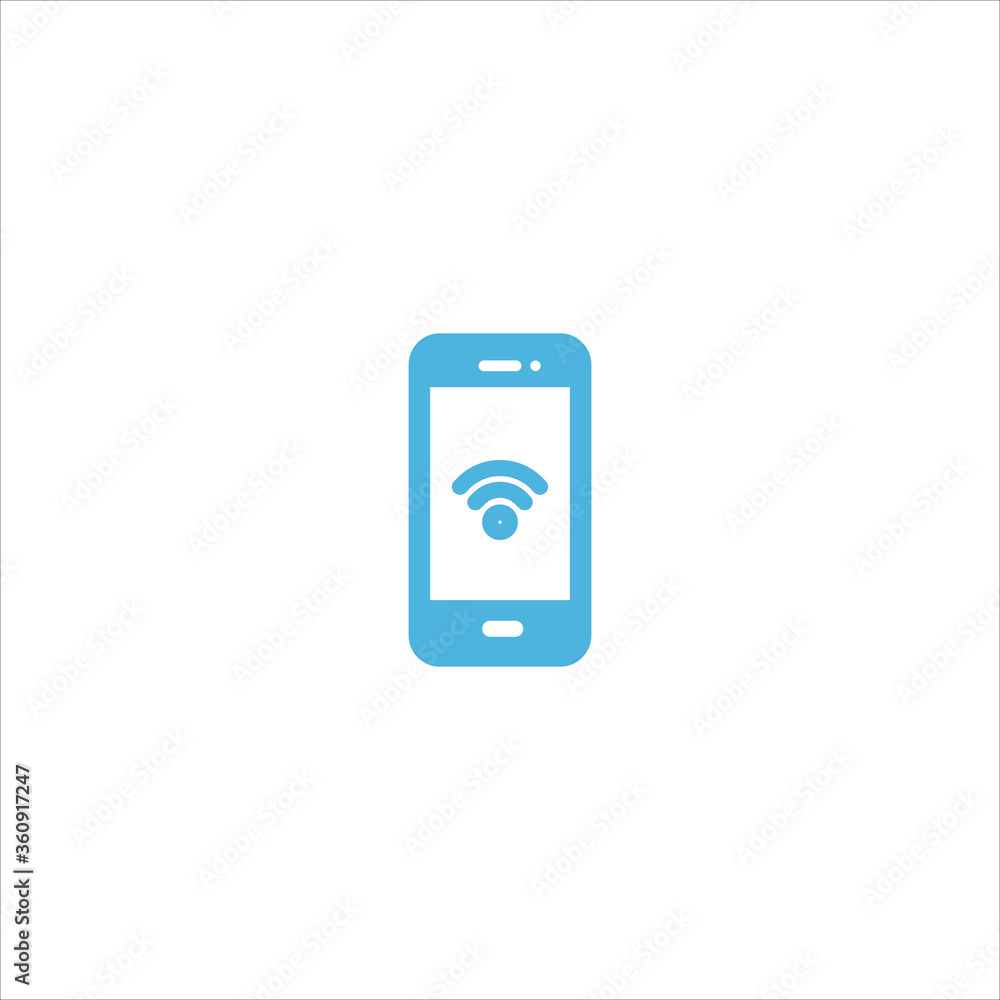 hand phone icon flat vector logo design trendy hand phone icon flat vector logo design trendy