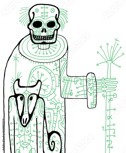 coloring book with character