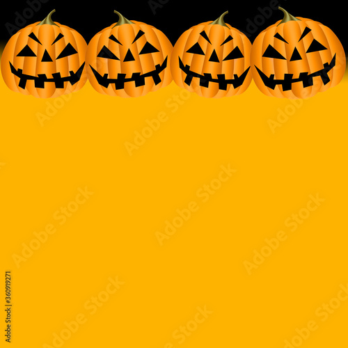halloween pumpkin background