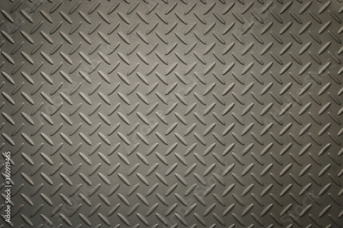 Silver Dark Grey Steel Floor Plate Texture