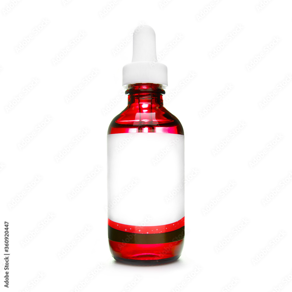 red bottle with pipette. dropper bottle with serum. cosmetic oil on white background. essential oils isolated. natural oil bottle. red bottle with pipette. dropper bottle with serum. cosmetic oil on white background. essential oils isolated. natural oil bottle.