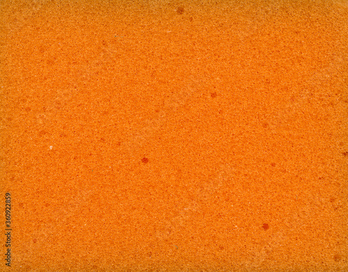 texture of orange sponge