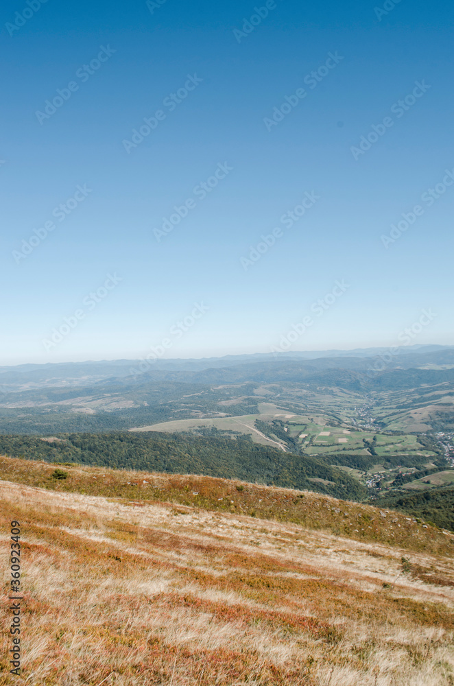 Fototapeta premium Mountains are a great trekking holiday