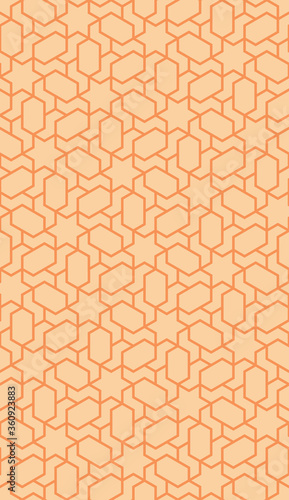 Arabic geometric seamless background