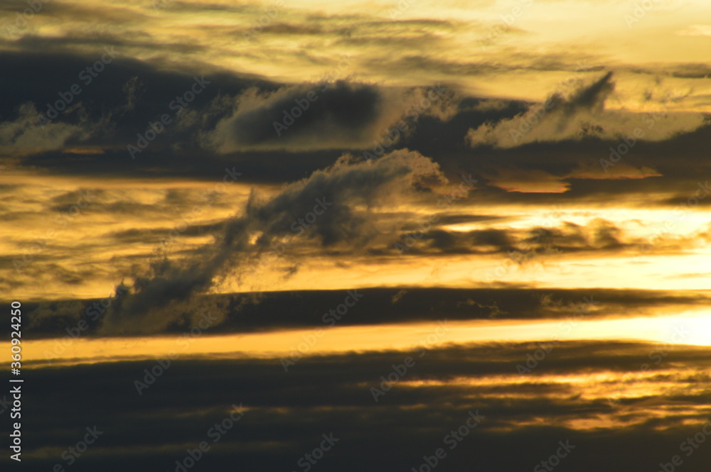 Stormy Sky  And Beautiful Clouds