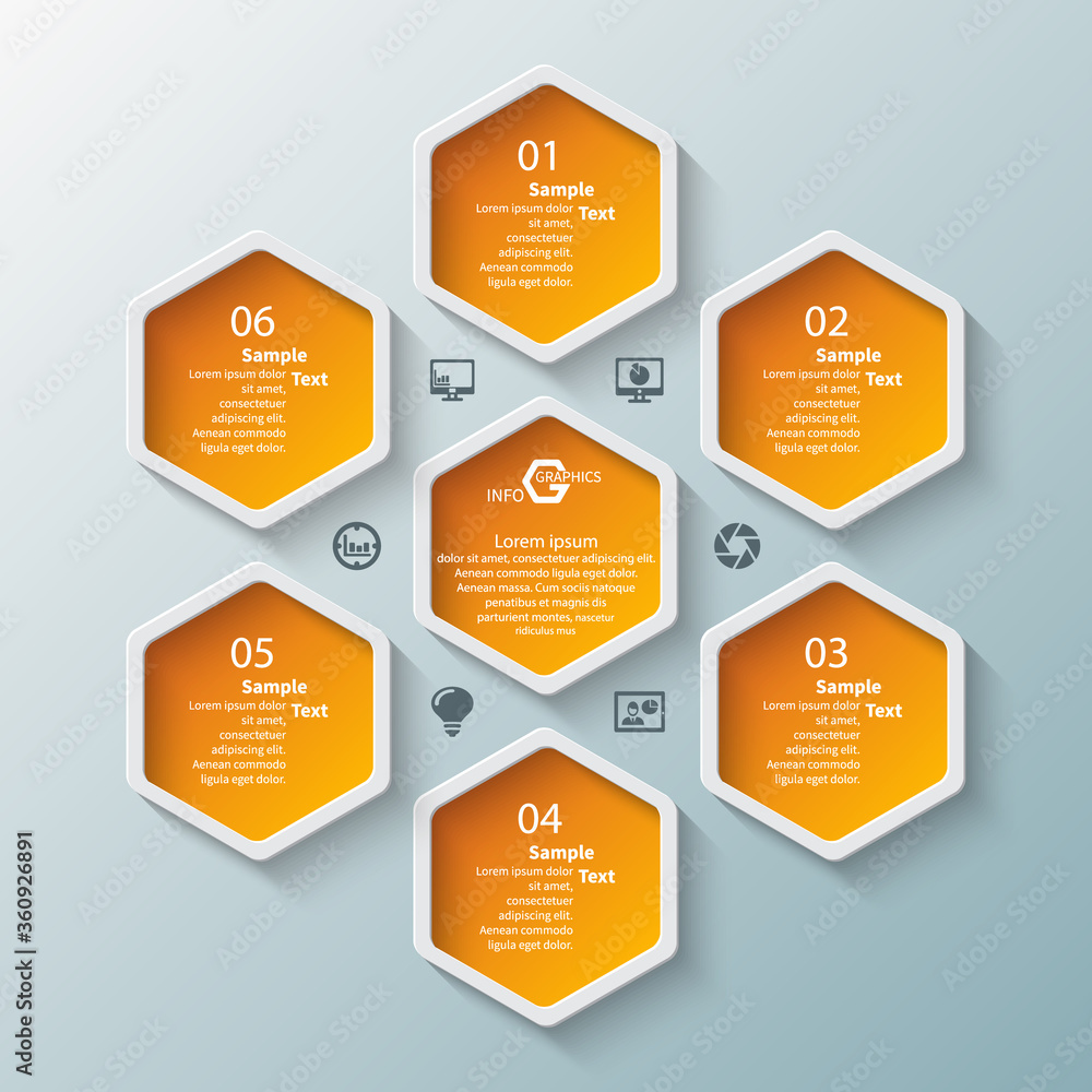 Abstract 3D Paper Infographics. Business template .Vector illustration Abstract 3D Paper Infographics. Business template .Vector illustration