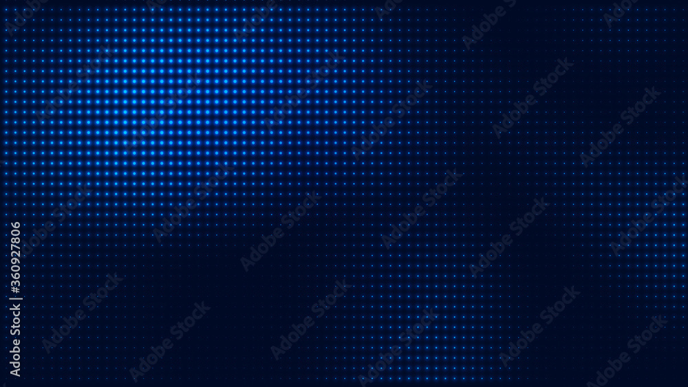 Dot blue pattern screen led light gradient texture background. Abstract technology big data digital background. 3d rendering. Dot blue pattern screen led light gradient texture background. Abstract technology big data digital background. 3d rendering.