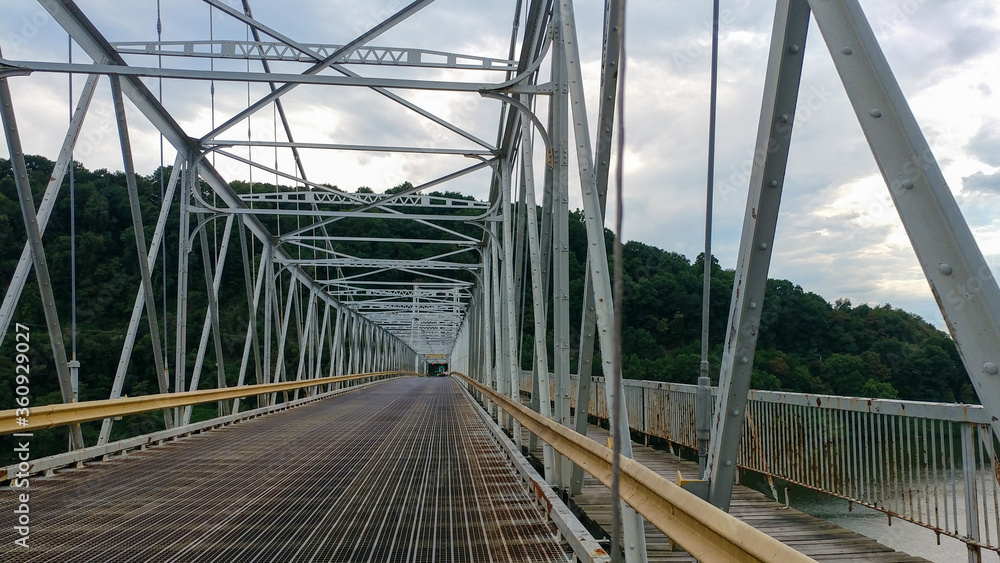 Fototapeta premium bridge over the river
