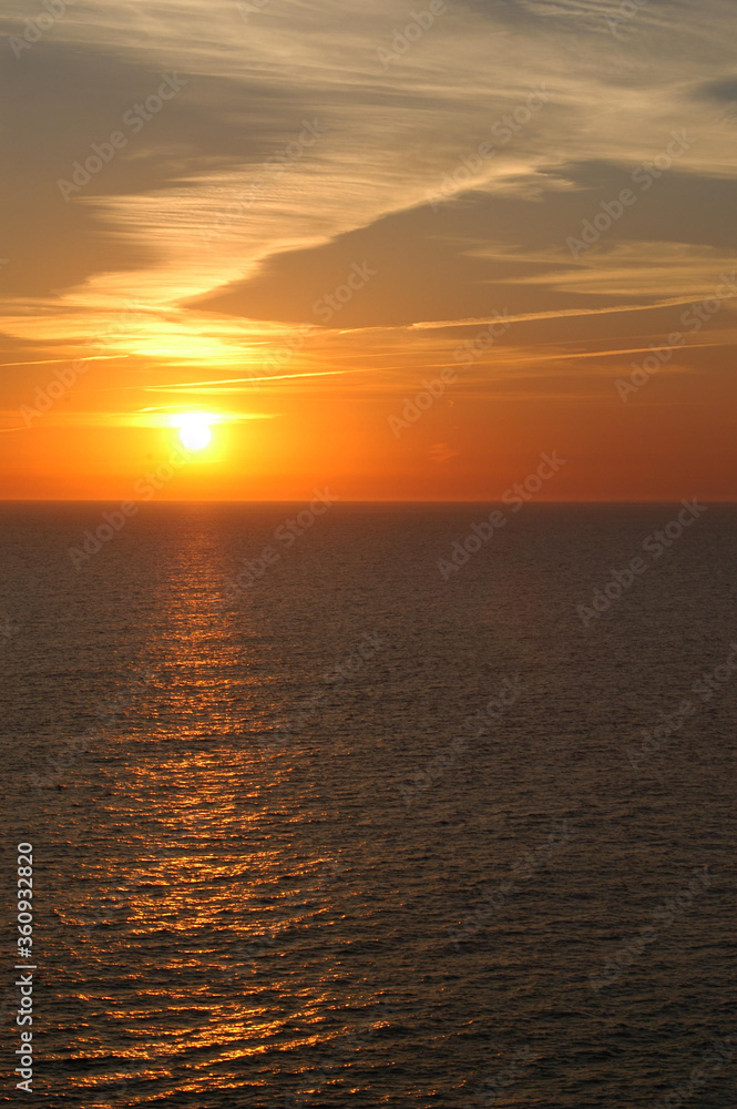 Fototapeta premium Sunset at sea
