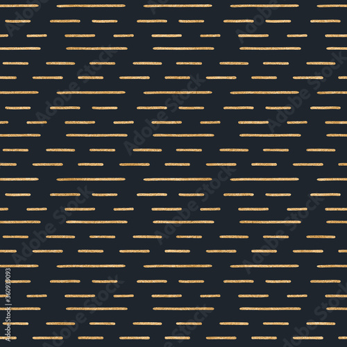 bohemian black and gold hand drawn lines seamless pattern dark boho minimal design background great for branding and packaging 