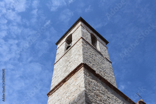 Eglise collégiale de la conversion de Saint Paul de Vence vue de l'extérieur, ville de Saint Paul de Vence, département des Alpes Maritimes, France