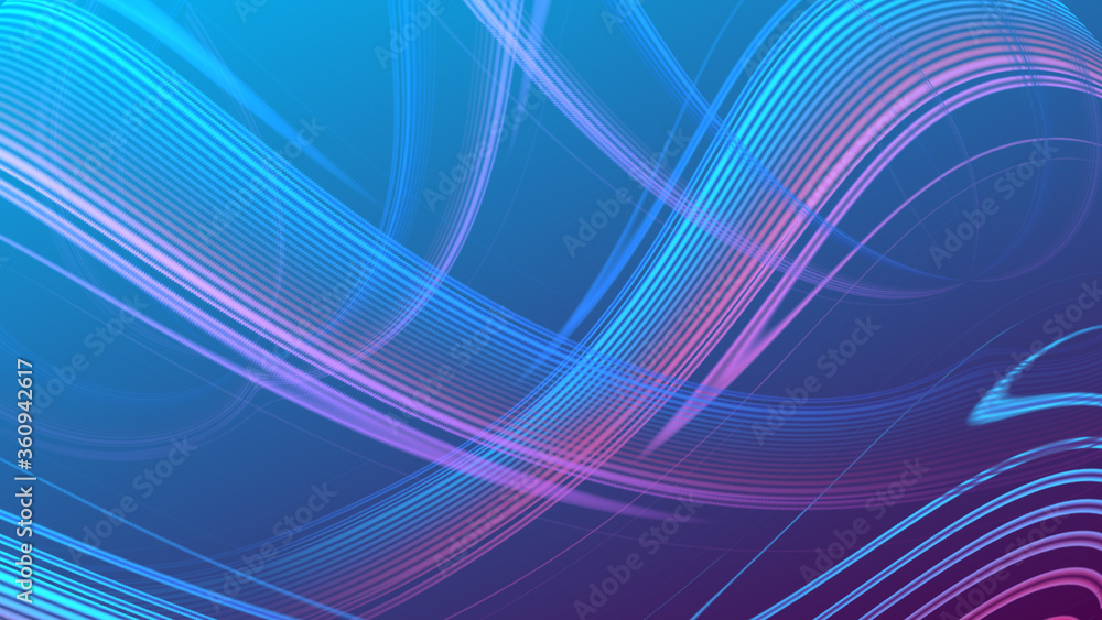 Abstract pink blue gradient geometric background. ์Neon light curved lines and shape with colorful graphic design. Abstract pink blue gradient geometric background. ์Neon light curved lines and shape with colorful graphic design.
