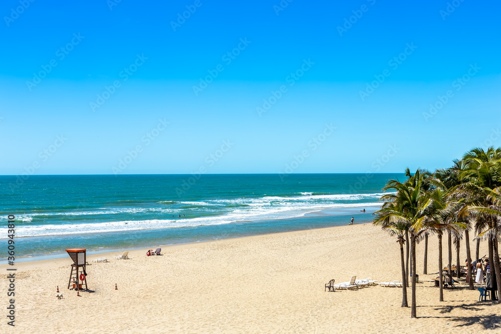 Porto das Dunas beach at the Aquiraz district in Fortaleza, Brazil. Porto das Dunas beach at the Aquiraz district in Fortaleza, Brazil.