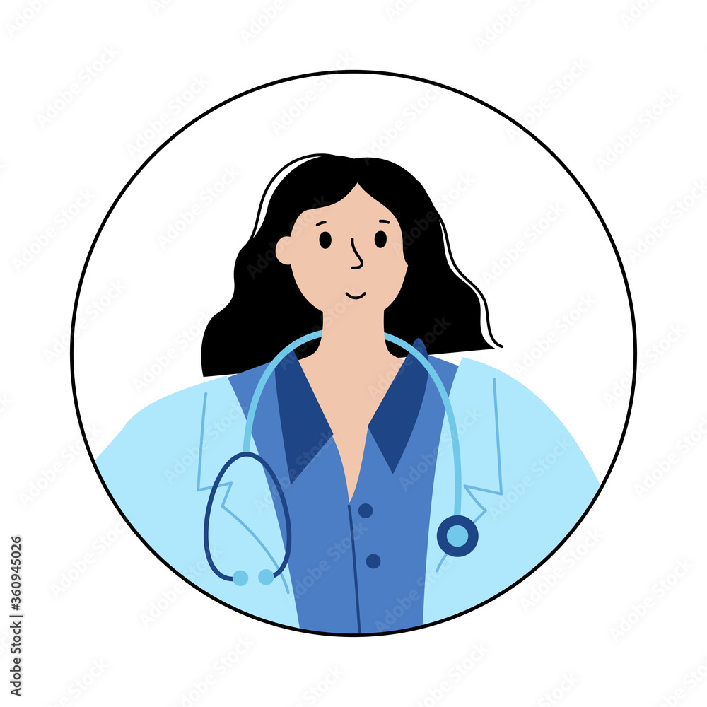 Clinic and doctor concept Clinic and doctor concept