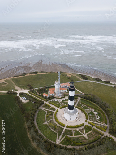 Phare de chassiron vu de drone