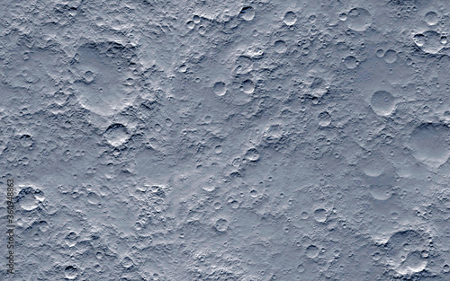 Moon surface. Seamless texture background.