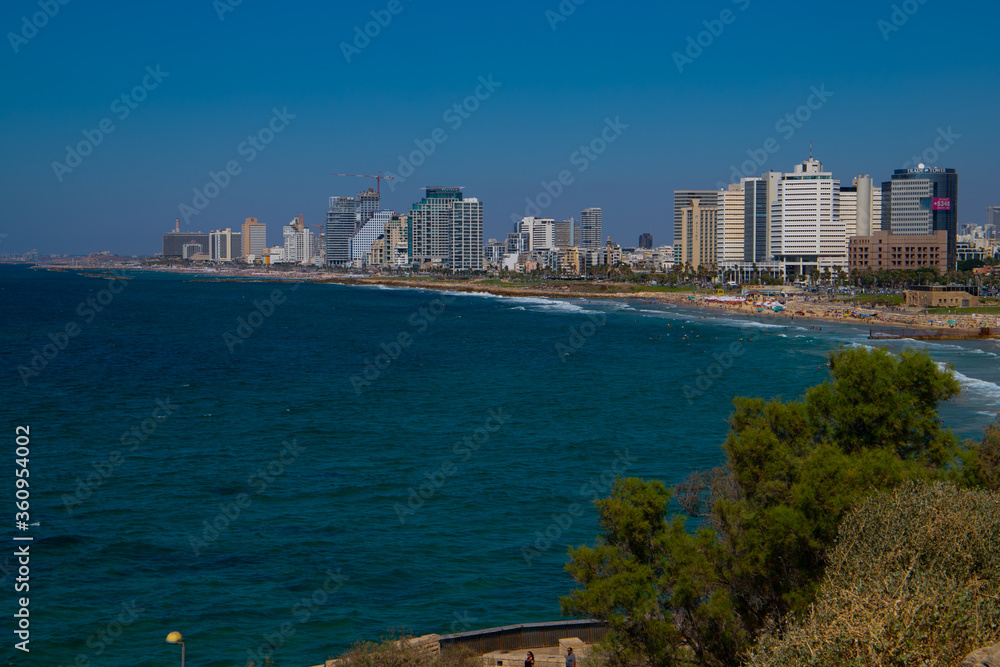 Tel Aviv sea view. Israel